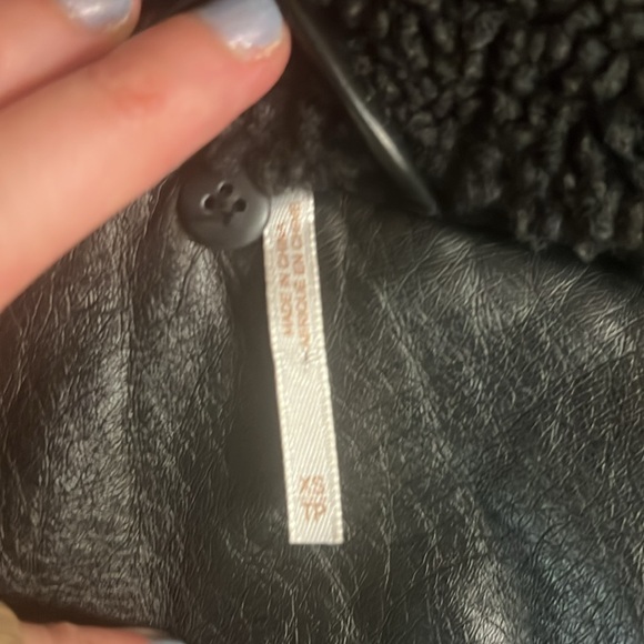 Free people vegan leather moto jacket - Picture 2 of 5